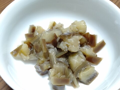 離乳食後期 ナスの煮浸し